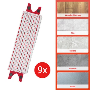 9X für Vileda Ultramax XL Bodenwischer Ersatzbezug extrabreiter Wischmopp Bezug - Bild 1 von 8