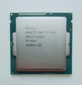 Intel Core i5-4690K 3.50GHz Quad-Core 6MB LGA1150 88W SR21A CPU Processor - Picture 1 of 2