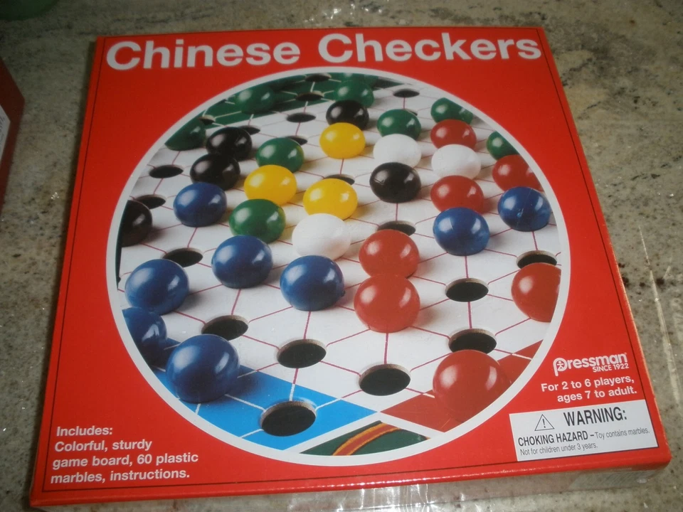 2006 Chinese Checkers Board Game Pressman -