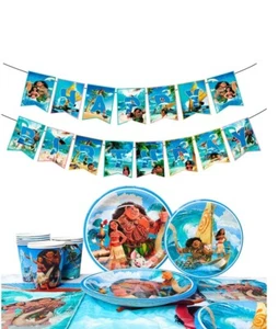 Moana Party Supplies Birthday Decoration Set - Picture 1 of 1