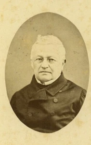 France Paris French President Adolphe Thiers Old CDV photo 1871 - Picture 1 of 3
