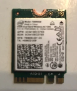 Intel 7265NGW AC7265 Dual Band Wireless AC Bluetooth 4.2 Mini NGFF WIFI CARD - Picture 1 of 2