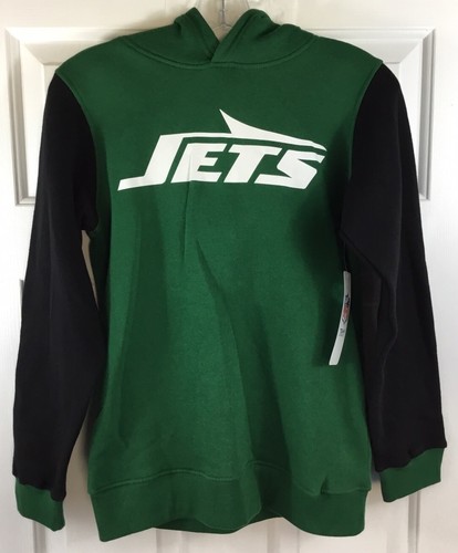 VETEMENTS Felpa con cappuccio New York Jets NFL Team Apparel Youth Youth L 12 14 verde nera