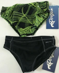 2 SUITS PACK NEW Boys All Over Print Racer Xtra Life Lycra 26 Dolfin LOT - Picture 1 of 7