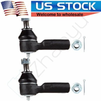 1998-2001 2002 2003 For Toyota Camry & Sienna 2pcs Front Outer Tie Rod End Links - Image 1 of 4