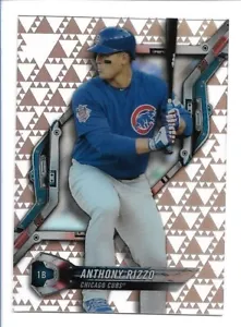 Anthony Rizzo 2018 Topps High Tek Pattern 3 triangoli #HT-AR Chicago Cubs - Foto 1 di 2