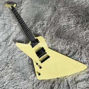 Guitarra Eléctrica Explorer para Zurdos Pastilla HH Cuerpo y Cuello Caoba Envío Rápido - Imagen 1 de 12