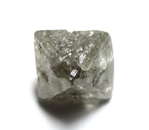 3.44 Carati Unico Uncut Cristallo Crudo Grezzo Diamante Octahedron - Imagen 1 de 2
