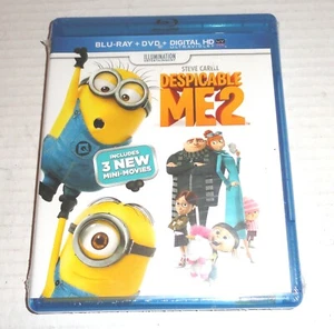 Despicable Me 2 Blu-Ray+DVD+Digital HD 2-Disc Set NEW, Sealed - Picture 1 of 2