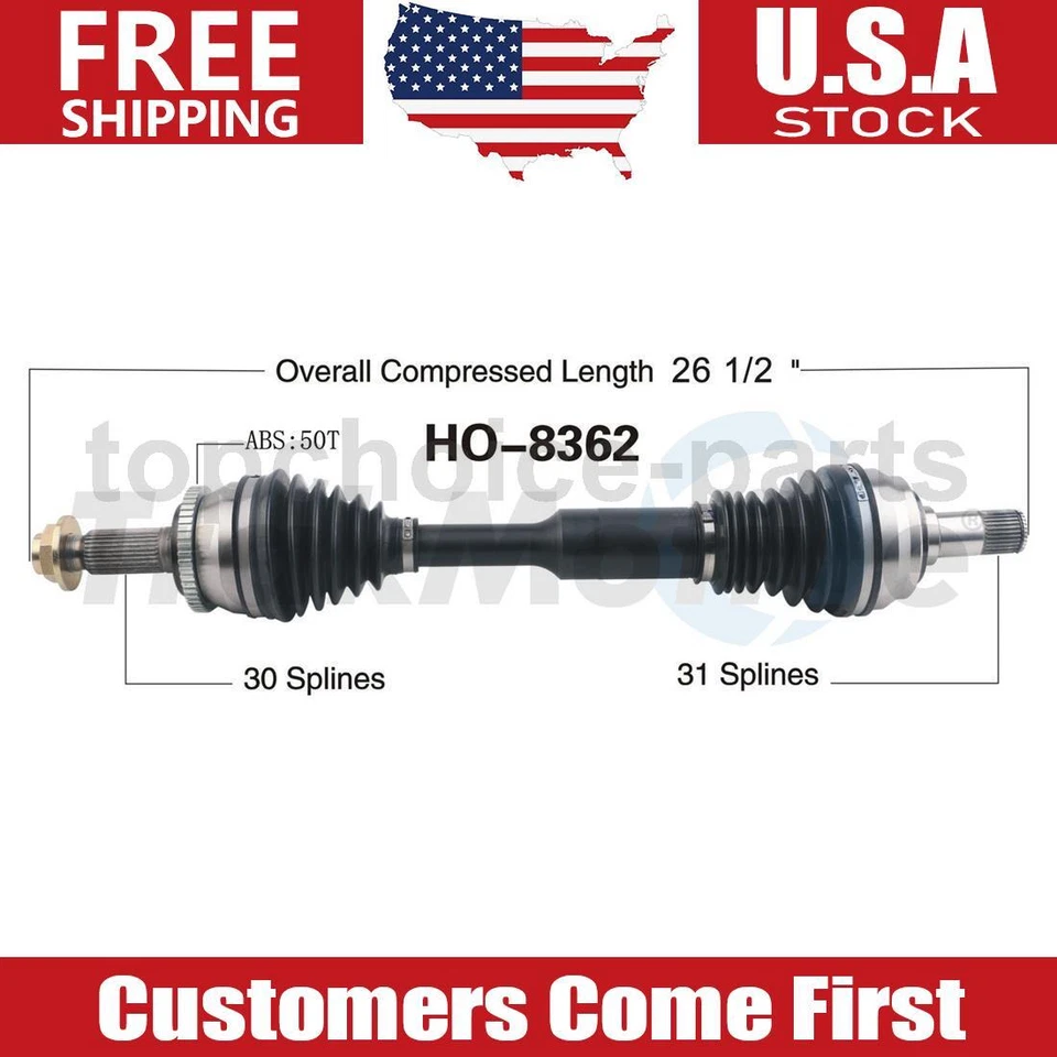 Eje CV trasero derecho pasajero OE para Acura NSX 3,0 L transmisión manual 1991-2005 Foto 1 de 1