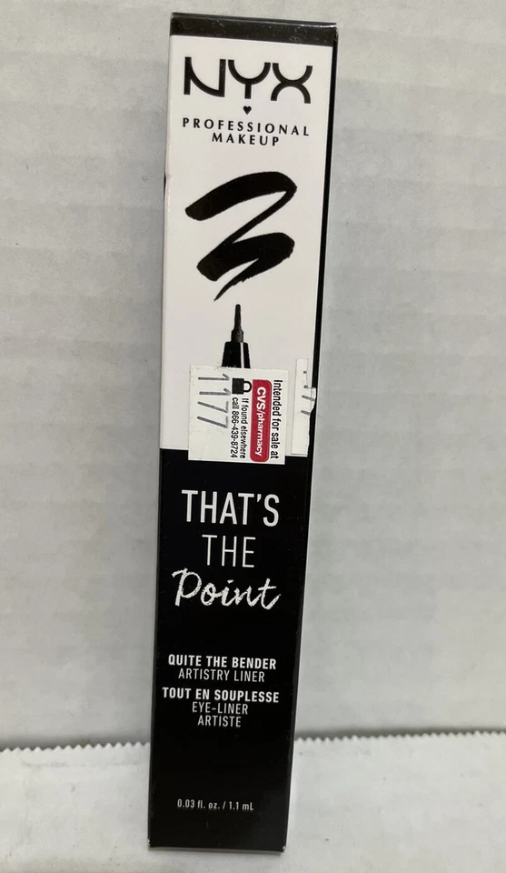 NYX Professional makeup That's The Point Eyeliner Quite The Bender TTPE04 black - Image 1 of 4