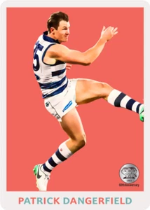 2023 Teamcoach AFL Scanlens #7 Patrick Dangerfield Geelong Cats - Picture 1 of 2