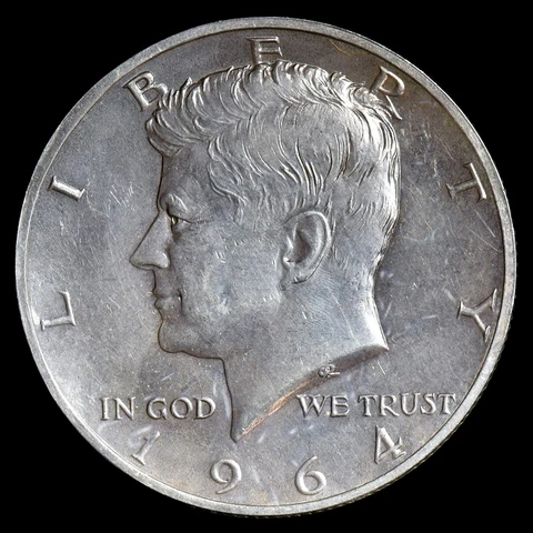1964 PROOF KENNEDY HALF DOLLAR ✪ ACCENTED HAIR ✪ 50C COIN SILVER ◢TRUSTED◣ Cover