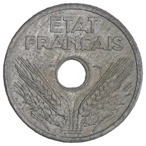 France - Essai piéfort 20 VINGT centimes 1941 État français zinc SPL - GEM.51.EP - Imagen 1 de 3