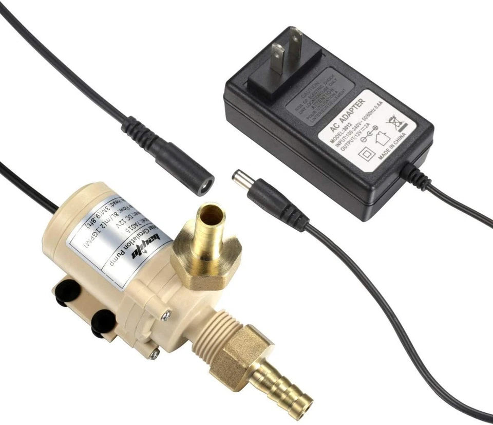 BYT-7A015 DC 12V Solar Hot Water Heater Circulation Pump with DC Power Supply Ad