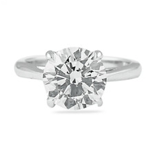 1.06Ct Natural Diamond Round Brilliant Engagement Ring K Color I1 GIA Certified