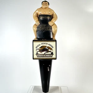Kirin Ichiban Special Premium Reserve Sumo wrestler Beer Tap Handle 12.5" - Picture 1 of 12