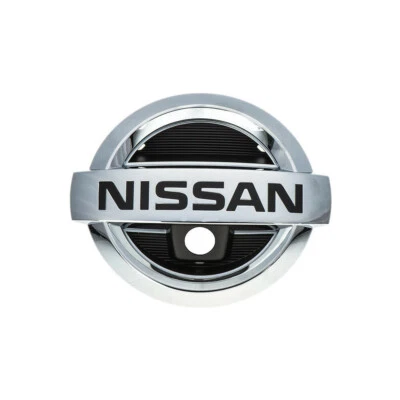 2011-2013 Nissan Rogue Front Chrome Grille Emblem w/ Mount for Camera OEM NEW - Image 1 of 4