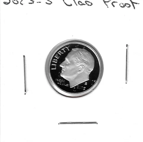 2023 S Clad Roosevelt Dime Proof Cover