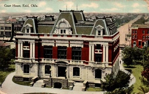CARTOLINA CORTE ENID OKLAHOMA - 1910 - Foto 1 di 2