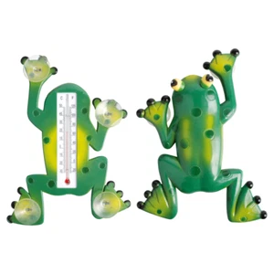 ESSCHERT Fenster Thermometer * FROSCH * Super Süß  TH 49 - Bild 1 von 3