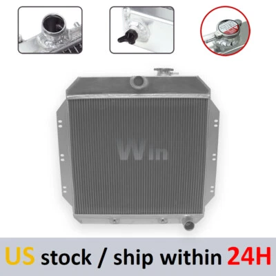 Radiator For 1960-1962 Chevrolet C10 C20 C30 K10 Panel/Pickup Suburban Aluminum - Image 1 of 4