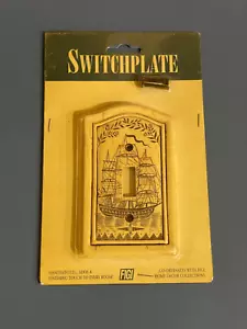Placa de interruptor de barco de gente de mar de colección náutica nuevo stock antiguo 1998 lista para instalar figura - Imagen 1 de 5