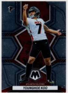 2022 Panini Mosaic Football Younghoe Koo No. 9 Atlanta Falcons - Picture 1 of 2