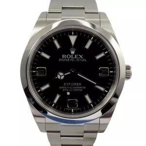 Rolex Explorer 214270 Mark 1 Dial Stainless Steel with Card & Tags c. 2011 - Picture 1 of 16
