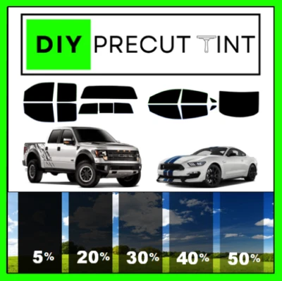 DIY PreCut Premium Ceramic Window Tint Kit Fits ANY FORD 2000-2024 ALL Windows - Image 1 of 4