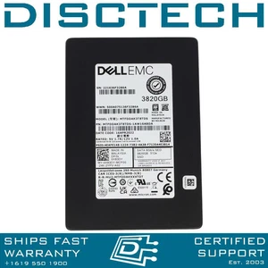 Dell X83DY 3.84TB SATA 6Gb SED Read Intensive SSD Micron MTFDDAK3T8TDS-1AW16ABDA - Picture 1 of 3