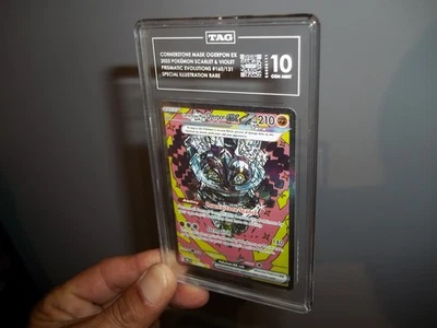Cornerstone Mask Ogerpon ex 160 Prismatic Evolutions Pokemon TAG 10 GEM MINT!! - Image 1 of 4