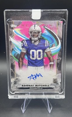 2024 Topps Inception • ADONAI MITCHELL /99 (RC) Rookie Autograph - COLTS 🔥 - Image 1 of 3
