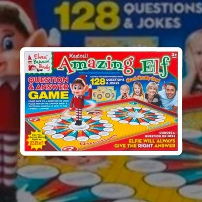 Elves Behavin' Badly Magical Amazing Elf Question & Answer Game - Image 1 of 4