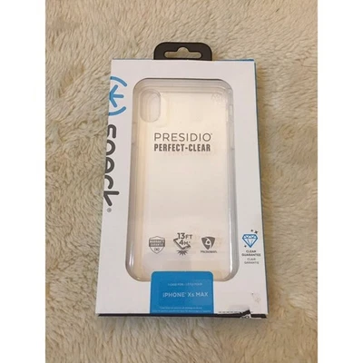 Funda Speck Apple iPhone XS Max Presidio Perfecta Transparente Foto 1 de 2