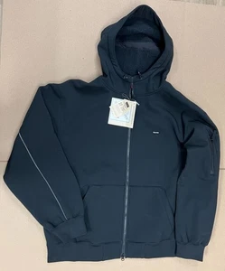 FW24 SUPREME WINDSTOPPER FULL ZIP UP SWEATSHIRT HOODIE SCHWARZ GR. L - Bild 1 von 2
