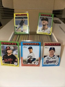 2024 TOPPS HERITAGE HIGH NUMBER BASEBALL Complete Base Set (200) #501-700 SKENES - Picture 1 of 2
