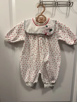 Vintage Disney Winnie The Pooh Branded Newborn Christmas Outfit - Image 1 of 4