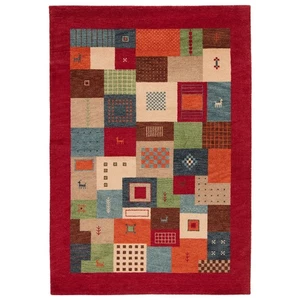 Gabbeh 240x170cm Handgeknüpfter Perserteppich Orient Wolle Carpet Rug Mehrfarbig - Picture 1 of 11