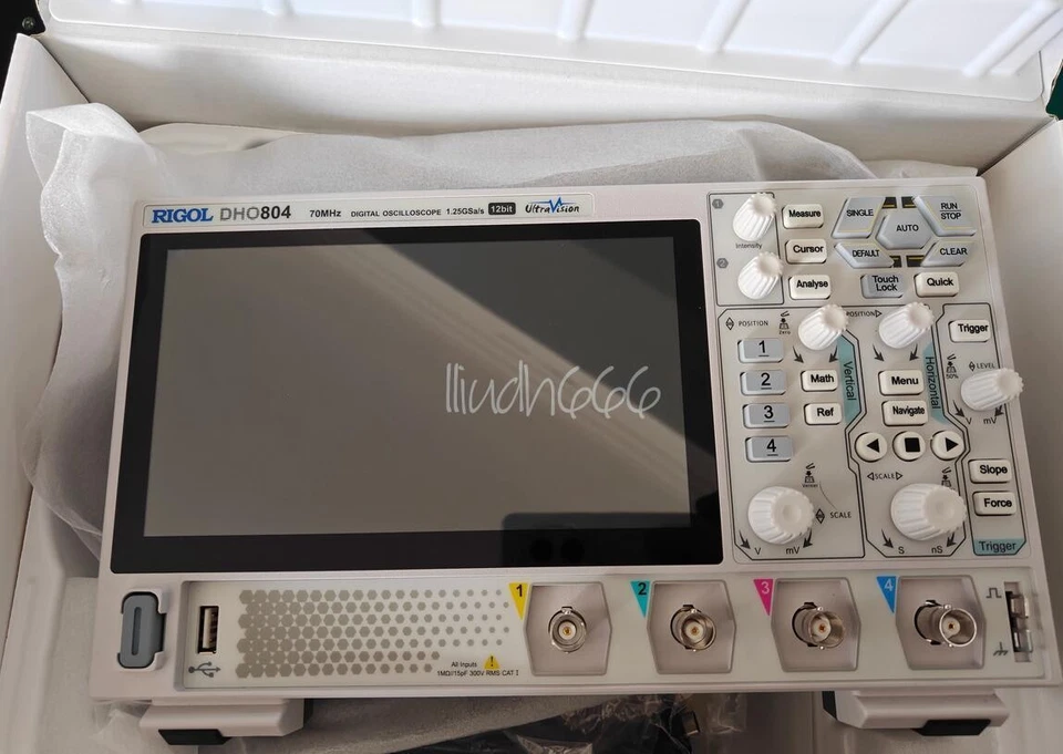 RIGOL DHO804 70MHz 4-Channel 12Bit Portable High Resolution Digital Oscilloscope - Image 1 of 1