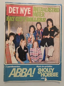 Abba / Bay City Rollers - A very rare newspaper from Norway from 1976 / 40 - Bild 1 von 3