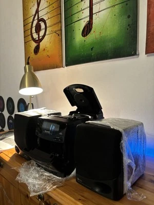 Sharp Micro Component System Hifi -  Q8E /vintage From 90’s - Image 1 of 4