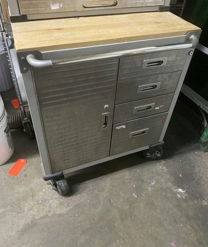 Armario de almacenamiento enrollable Seville Classics UltraHD con cajones Foto 1 de 1