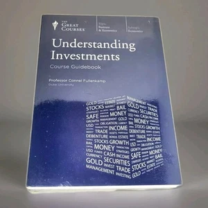 The Great Courses: Understanding Investments-Transcript Book - Sealed NEW - Imagen 1 de 2