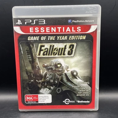 Fallout 3 : Game of the Year Edition - PS3 Game Sony PlayStation 3 PAL - Image 1 of 4