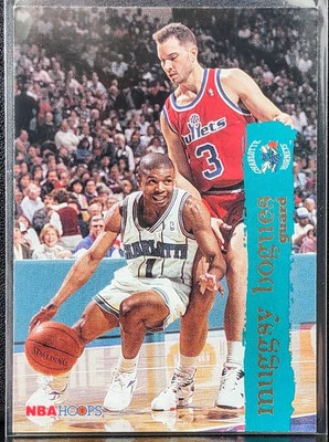 1995-96 NBA Hoops Muggsy Bogues #14 Charlotte Hornets Guard - Image 1 of 2
