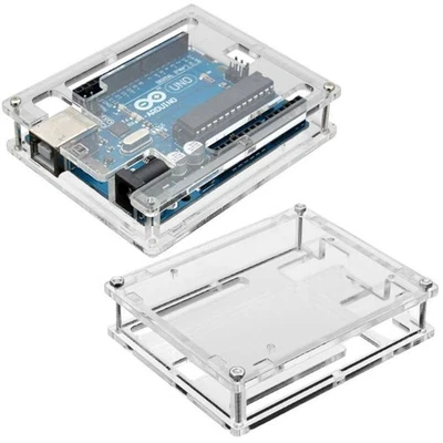 CONTENITORE PER ARDUINO UNO R3 CASE ACRILICO - Immagine 1 di 2