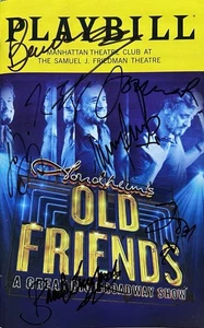 Bernadette Peters ++ Signed SONDHEIM’S OLD FRIENDS Broadway Playbill - Picture 1 of 3