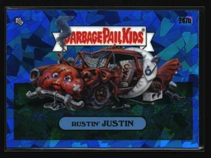2023 Topps Chrome Garbage Pail Kids Sapphire Edition - #247b Rustin' Justin - Picture 1 of 2