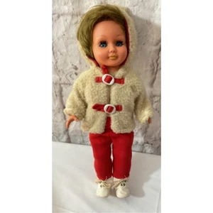Muñeca muñeca Three-M vintage años 40 Alemania ojos dormidos vinilo caja original - Imagen 1 de 7